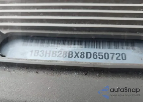 2008 Dodge Caliber Se z USA, uszkodzony, nr VIN 1B3HB28BX8D650720